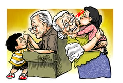 A toast to grandparents